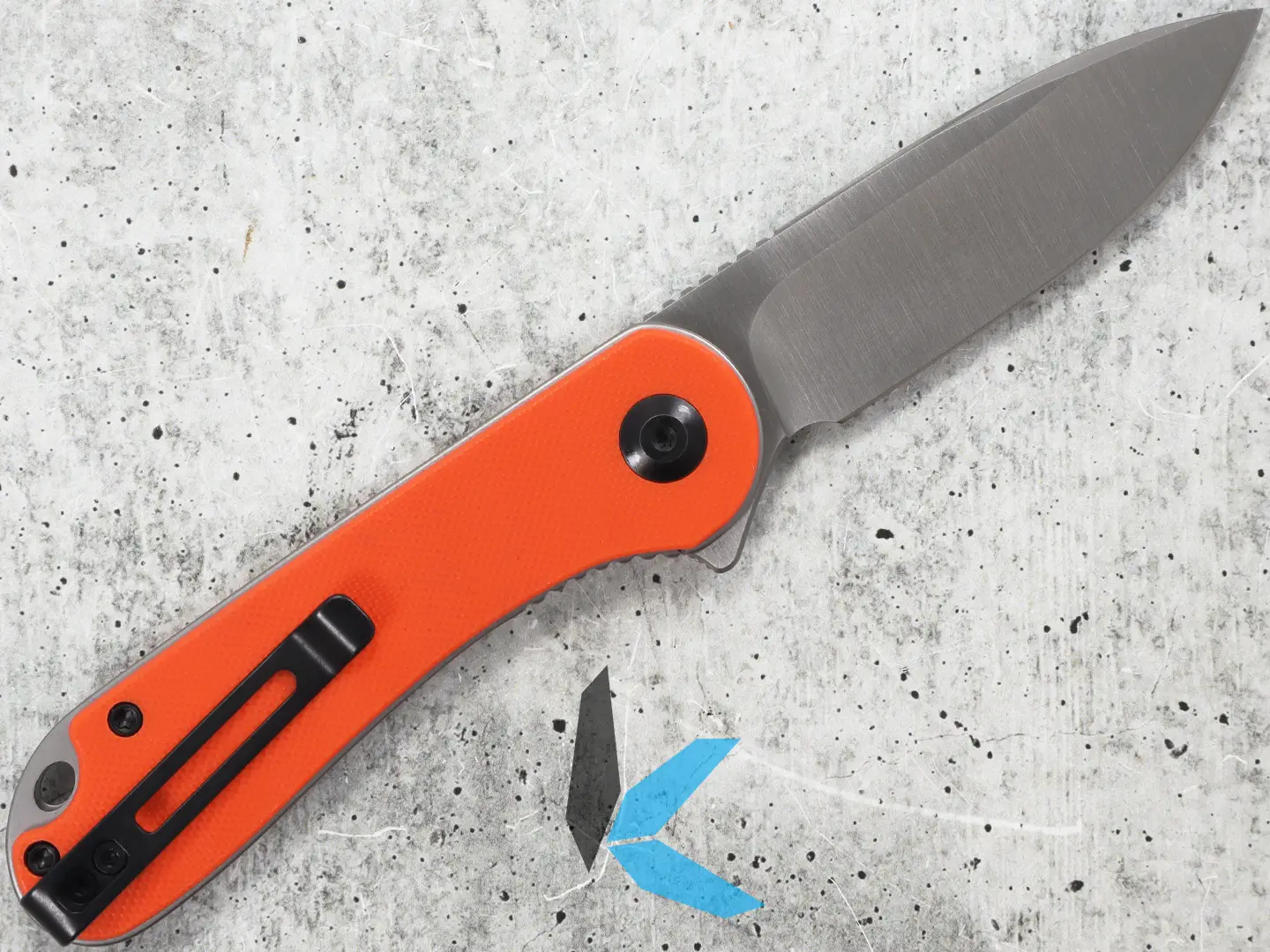 Civivi C907R Elementum Orange G10 Handle, D2 Steel Blade - Image 2