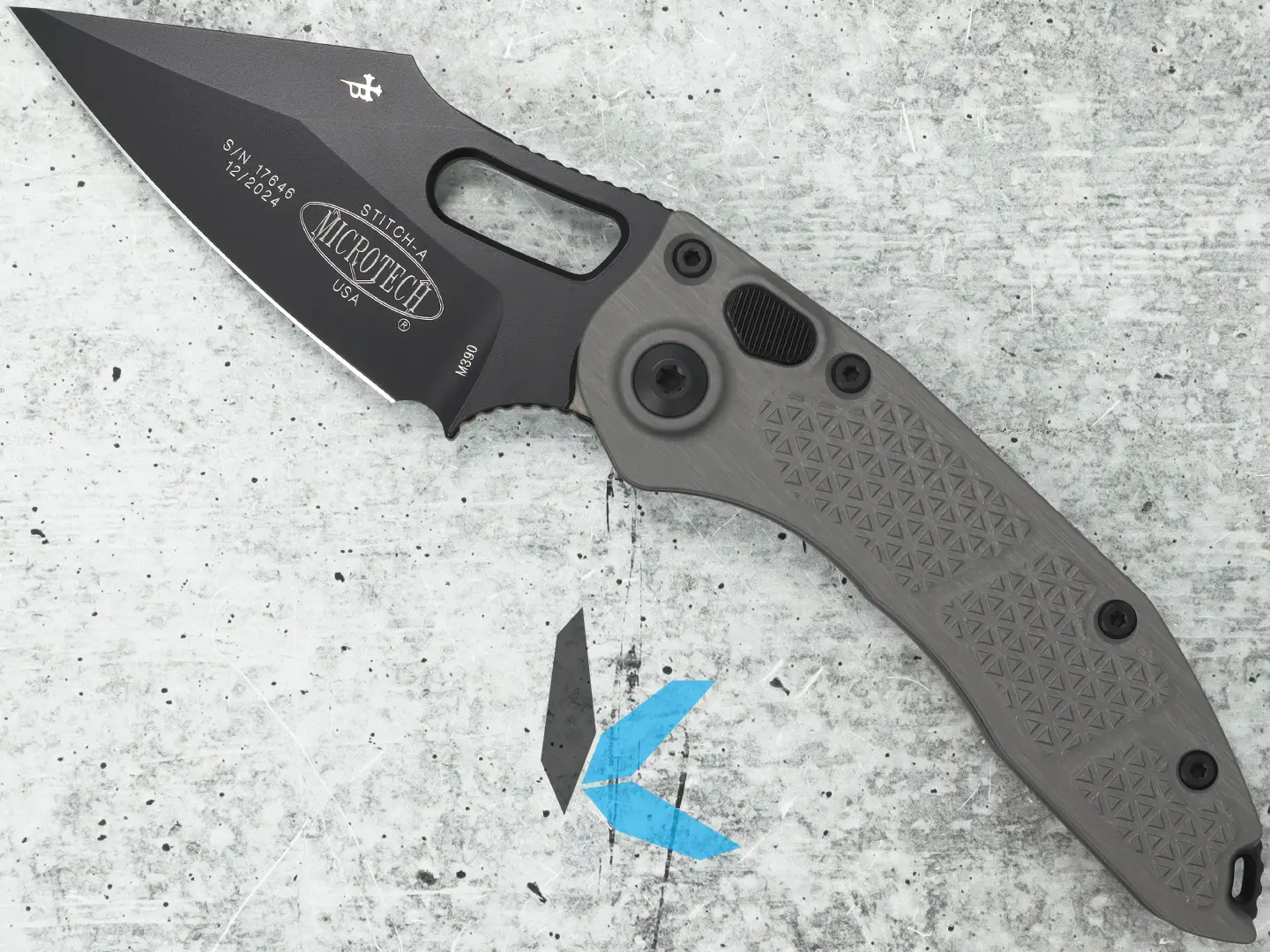 Microtech 169-1 NC Stitch-A S/E Natural Clear Standard