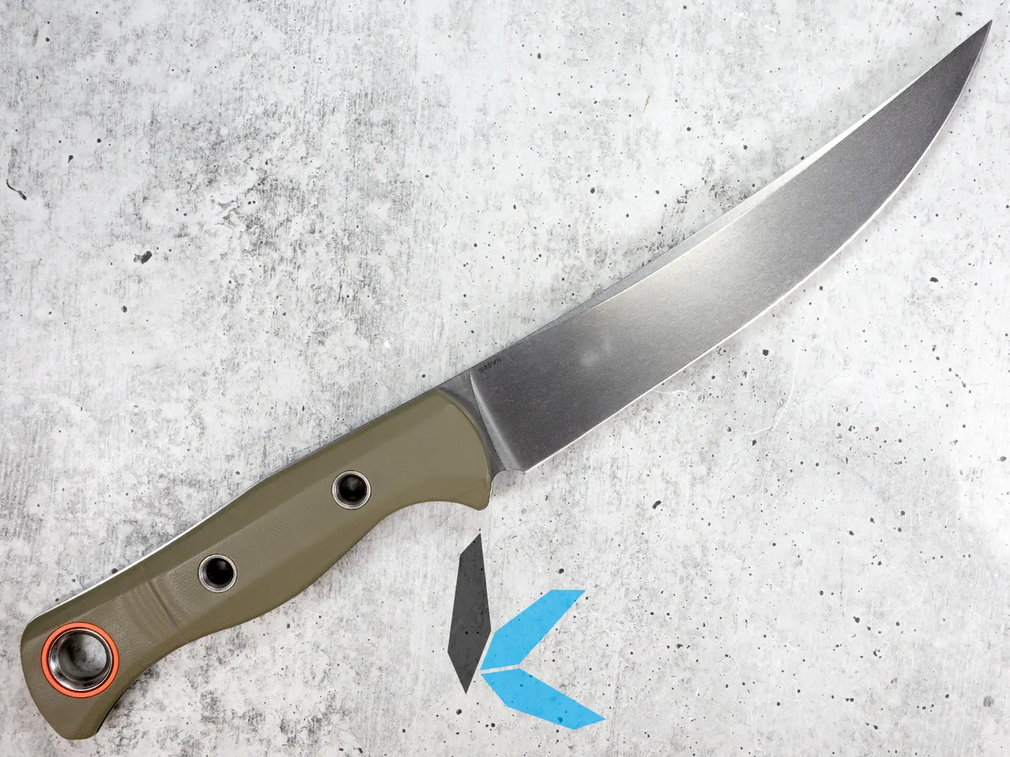 Benchmade 15500-3 Meatcrafter OD Green G10 & S45VN Fixed Blade Knife - Image 2