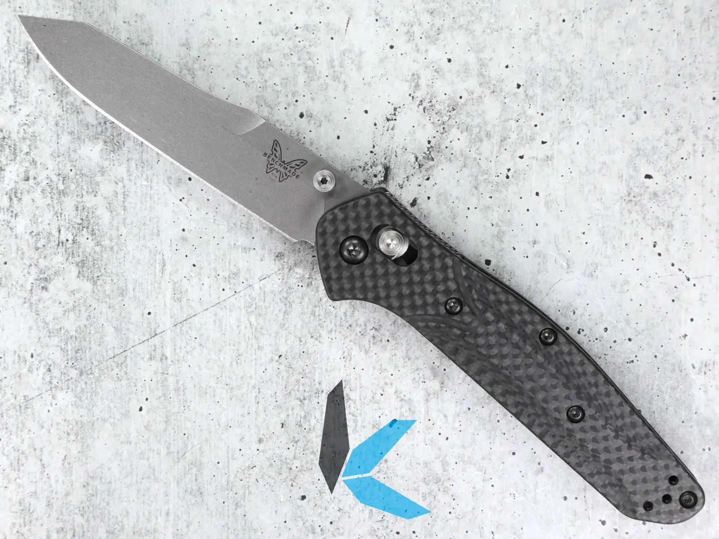 Benchmade 940-1 Osborne Carbon Fiber Handle S90V Stonewash