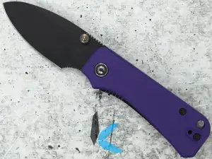 Civivi C19068S-4 Baby Banter, Black SW Nitro-V Blade, Purple G10 Handle