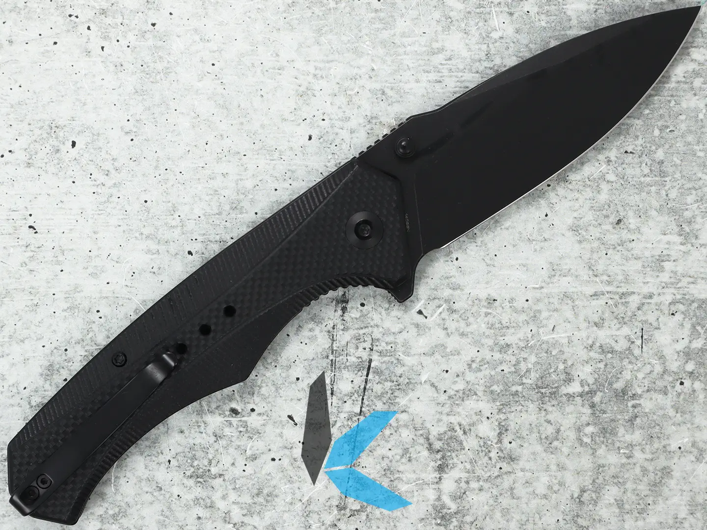 Civivi C23081B-1 Photonix, Black SW 14C28N Blade, Black Coarse G10 Handle - Image 2