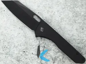 Civivi C26060-1 Nugz, Black SW 14C28N Blade, Black G10 Handle