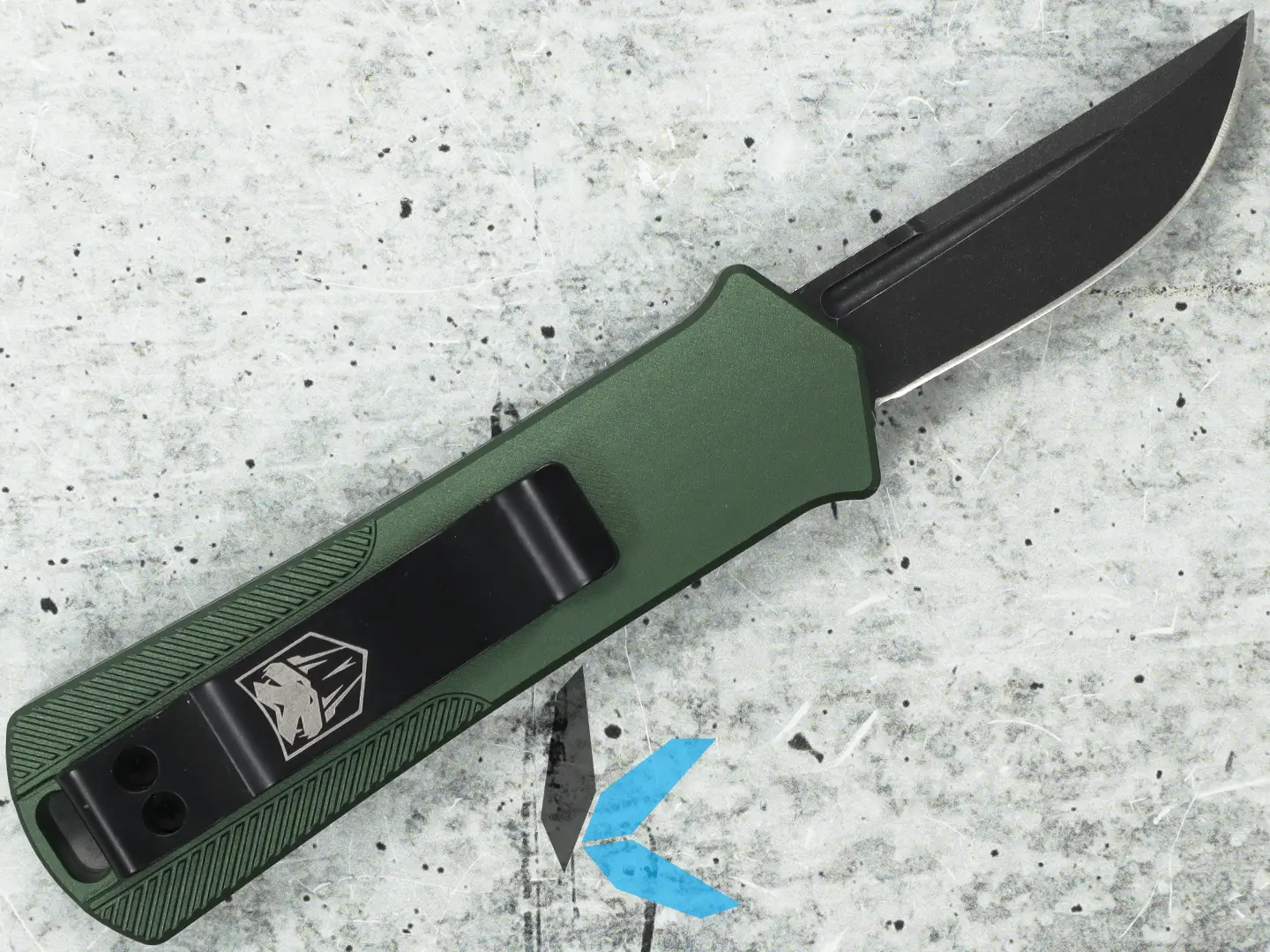 Cobratec California OTF 952-OD Green DP CALI952ODGDNS - Image 2