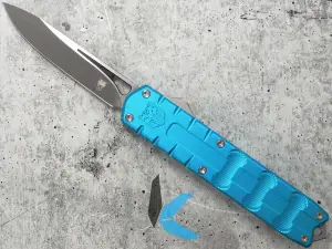 CobraTec Knives Large Enforcer Blue 3.25in M390 Steel Blade