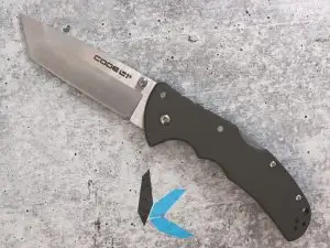 Cold Steel Code 4 Folding Pocket Knife 3.5 S35VN Steel Blade Aluminum Handle Black