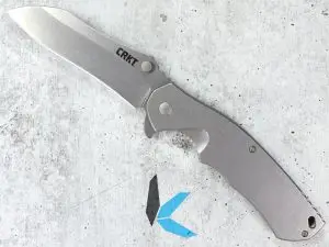 CRKT Rasp Stainless Steel Frame Lock Folding Knife