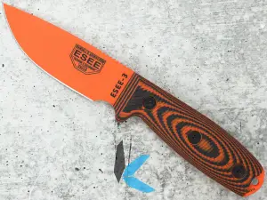 ESEE Knives 3PMOR-006 Fixed Blade Knife Orange