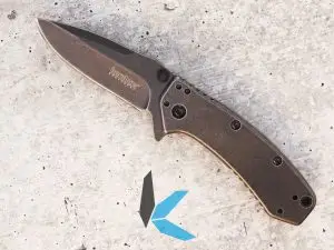 Kershaw 1555BW Cryo Blackwash Knife