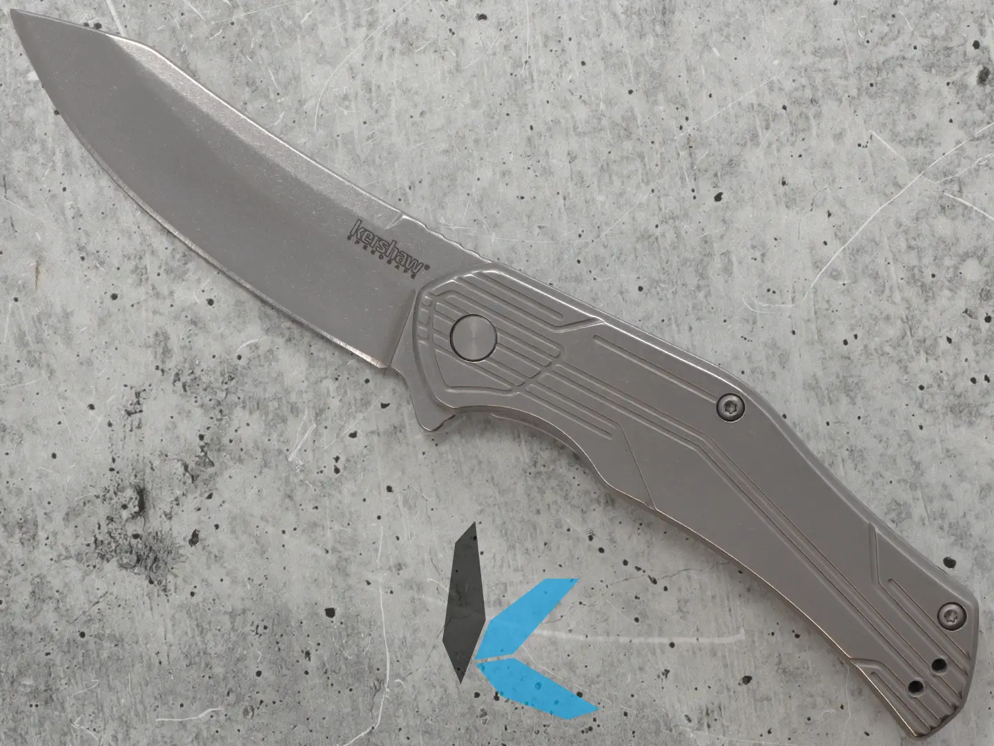 Kershaw Husker 1380 Assisted Opening Knife, Frame Lock