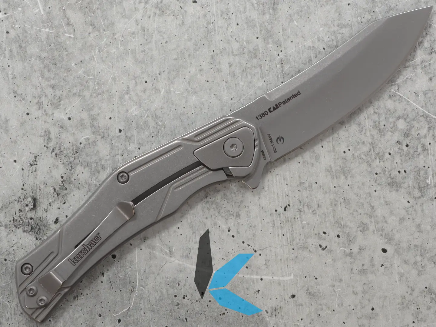 Kershaw Husker 1380 Assisted Opening Knife, Frame Lock - Image 2