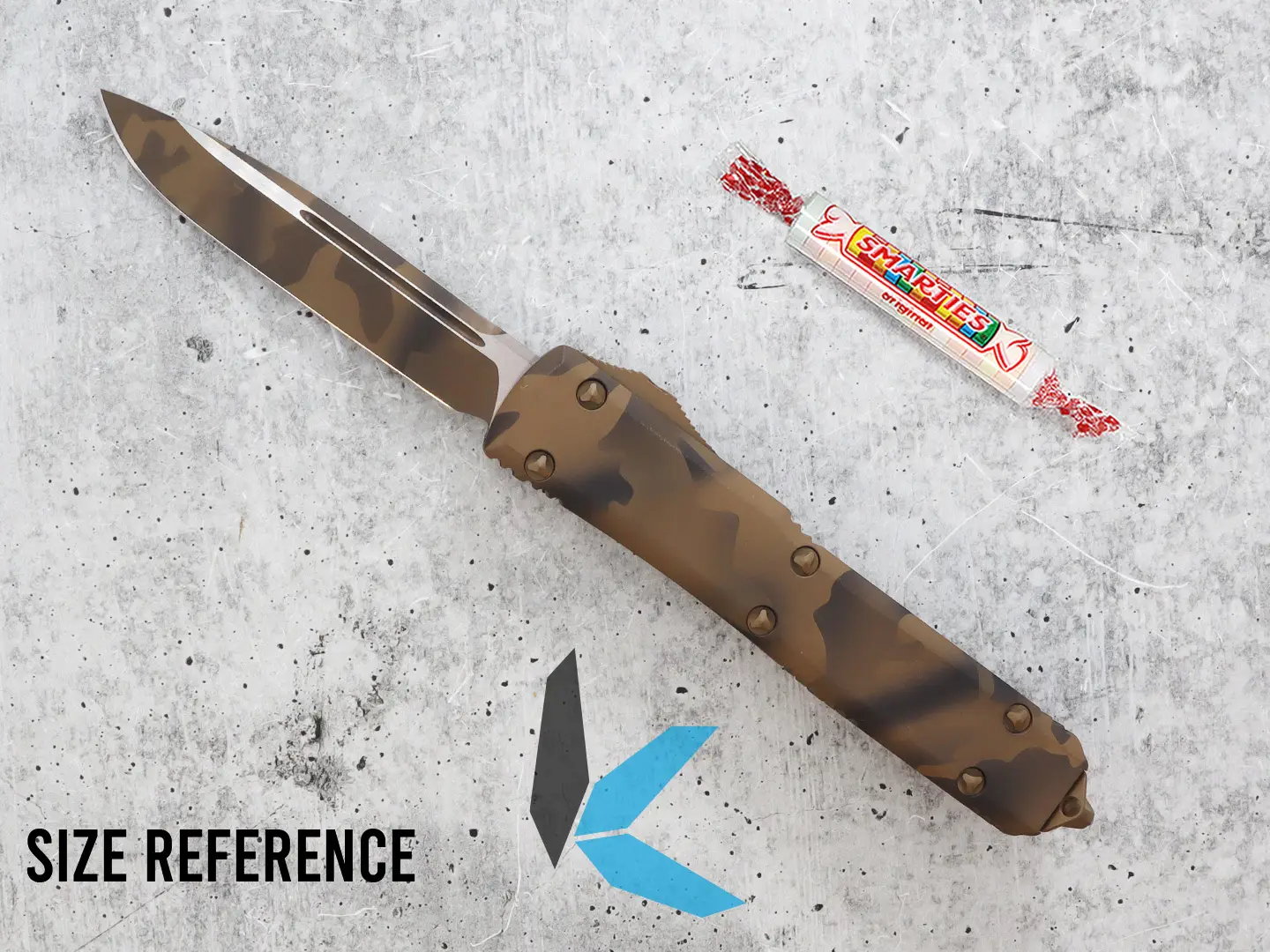 Microtech 121-1CCS Signature Series Coyote Camo Standard Ultratech S/E - Image 3