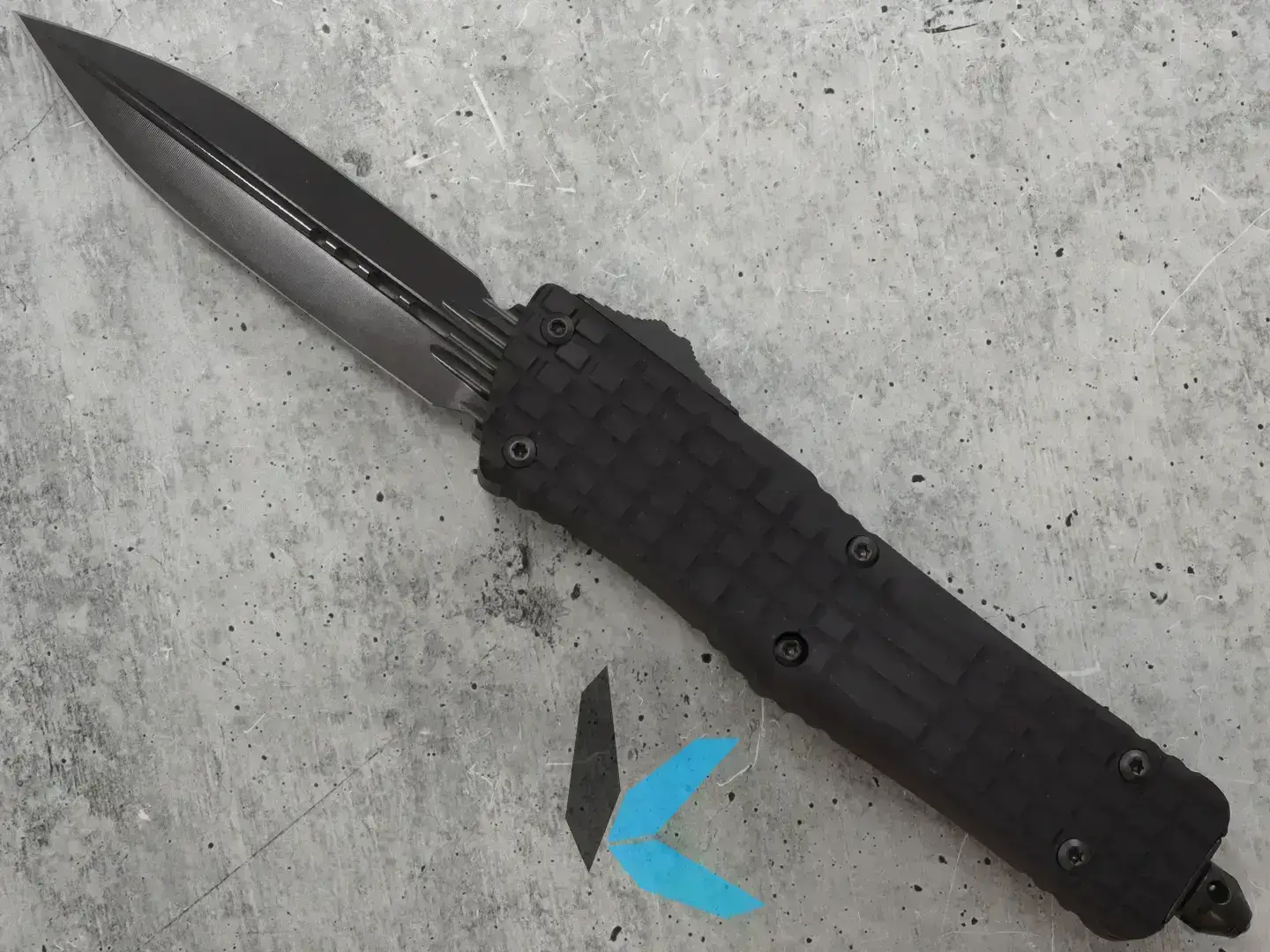 Microtech Combat Troodon Delta D/E Frag Shadow 142-1 CT-DSH