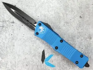 Microtech Troodon D/E Blue Standard 138-1 BL
