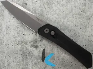 Protech DS101 Oligarch Auto, Dmitry Sinkevich Design, Solid Blk Aluminum Handle