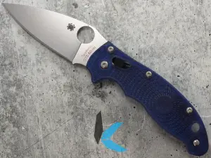 Spyderco C101PBL2 Manix 2 Blue Pln