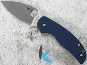 Spyderco C123GPCBL Sage 5 Cobalt Blue
