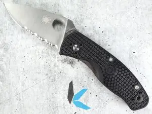 Spyderco C136PSBK Persistence FRN Partially Serrated