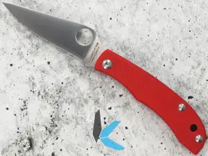 Spyderco C137GRDP Honeybee Red