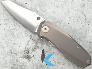 Spyderco C158TIP3 Marcin Slysz Techno 3 TI XHP PE