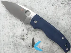 Spyderco C229GPCBL Shaman Cobalt Blue G10, SPY27 PE