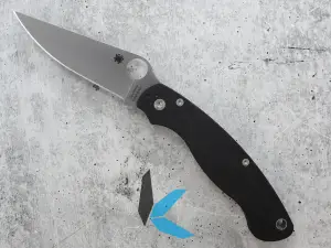 Spyderco C36GP2 Military 2, Peel-Ply G10