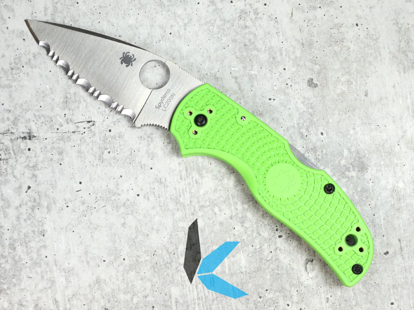 Spyderco C41SGR5 Native 5 Salt Green S/E