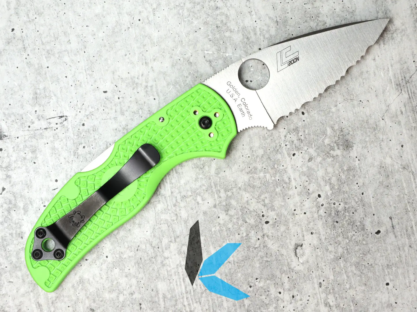 Spyderco C41SGR5 Native 5 Salt Green S/E - Image 2