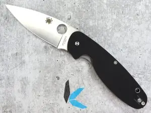 Spyderco Emphasis Plain C245GP 8Cr13MoV Satin Blade Liner Lock