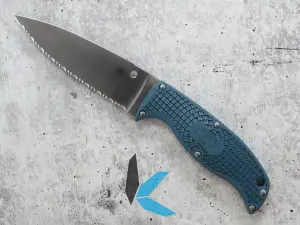 Spyderco FB31SBL2K390 Enuff 2 SER BL K390