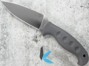 Spyderco FB05PGY Temperance Sprint Run Grey FRN Handle, Cruwear Blade