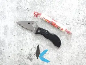 Spyderco MBKLFS Manbug Leaf Serr