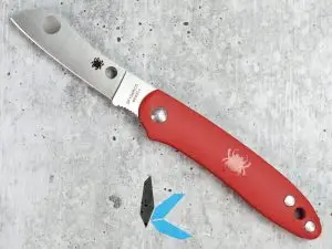 Spyderco Roadie Red Plain C189PRD