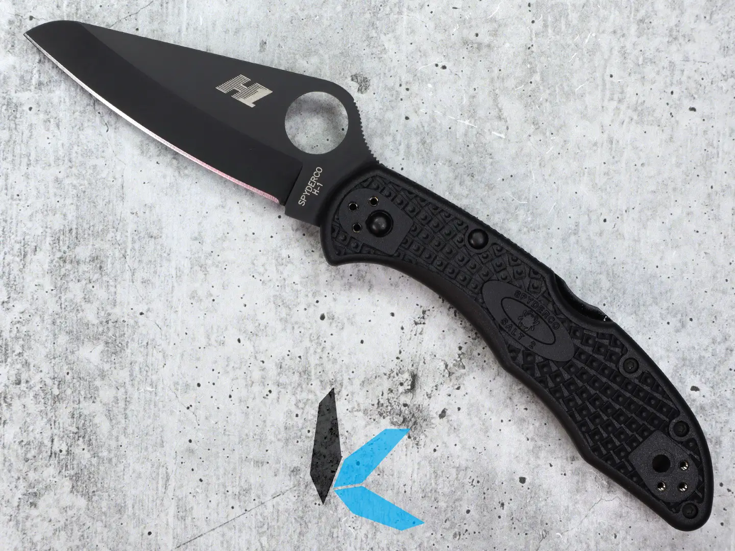 Spyderco Salt FRN Handle H1 Black Blade C88BBK2