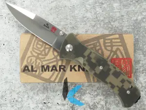 Used Al Mar MS2KDC Mini SERE 2000 Digital Camo 091 of 200 Limited with Box