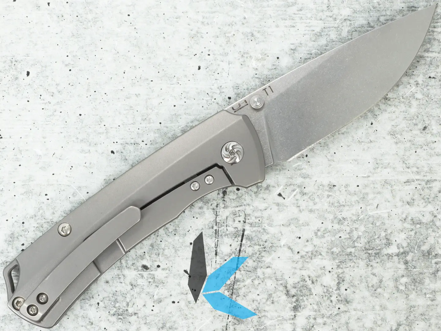 Used Kizer Ki3490, T1, Thumb Stud Opening with Frame Lock. Org box - Image 3