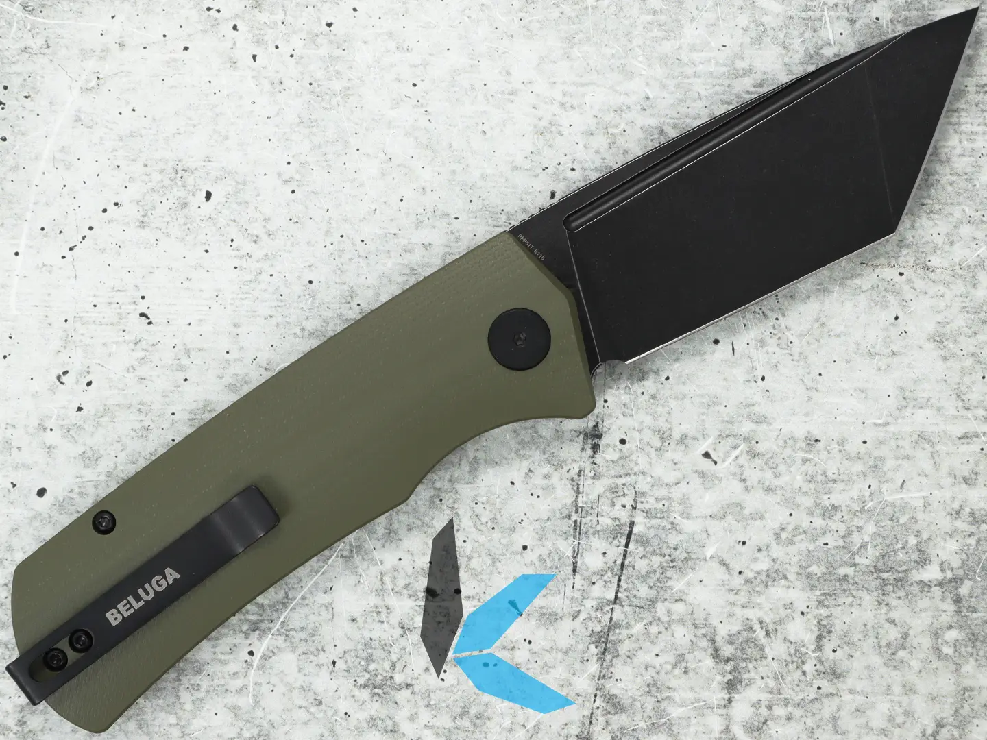 Used Petrified Fish PFP01TGRDW-K110 Beluga with Box - Image 3