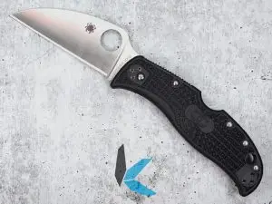 Spyderco Rockjumper C254PBK Black FRN VG-10 Satin Blade
