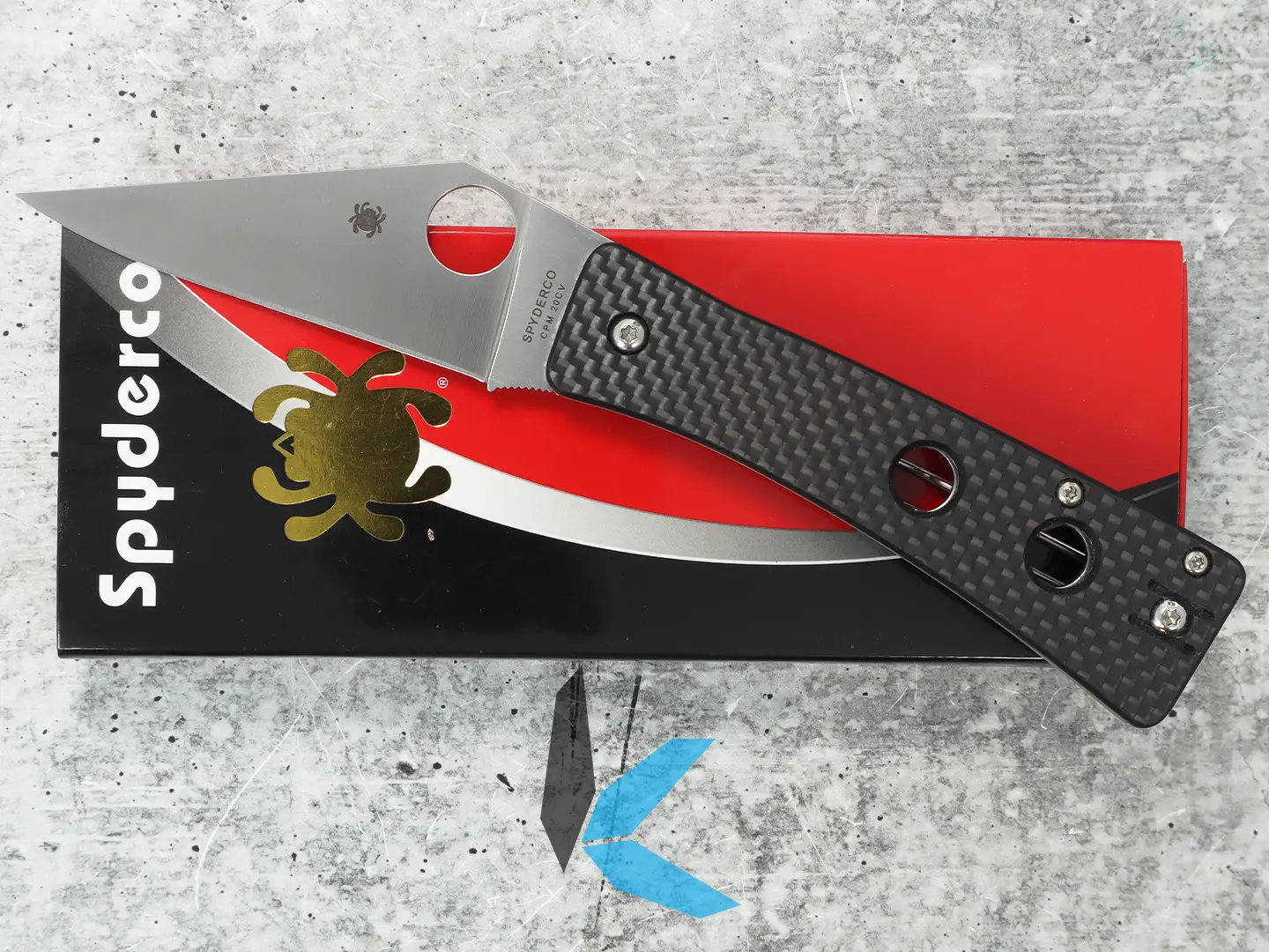 Used Spyderco C251CFP Watu with Box