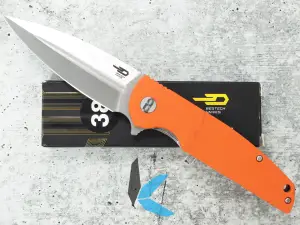 Used Bestechman BG34B-1 Fin Flipper Knife with Box