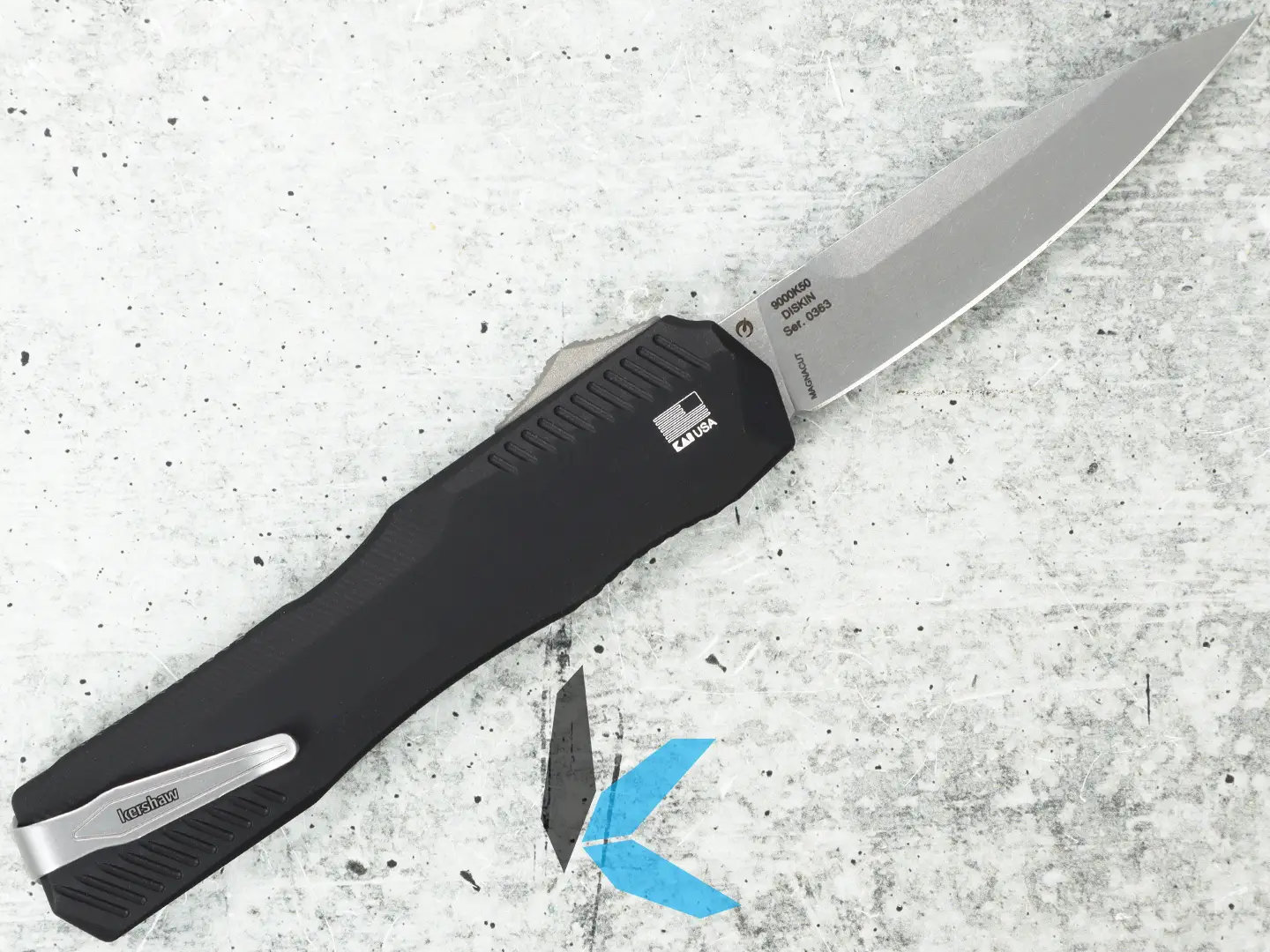 Used Kershaw 9000K50 Livewire OTF with Box - Image 3