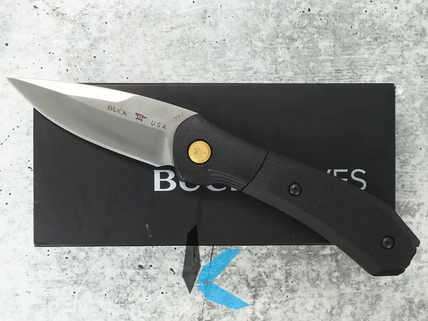 Used Buck Knives 0591BKS Paradigm Shift with Box