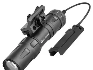 Olight Odin Mini Rechargeable LED Flashlight Natural White, 1250 Lumens, Black