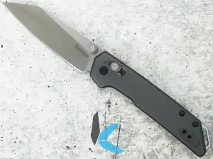 Kershaw 2051R Mini Iridium Reverse Tanto, Grey