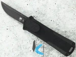 CobraTec Knives CALI952BLKDNS California 952 Black OTF