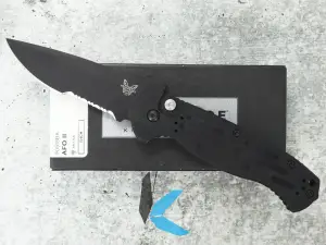 Used Benchmade 9051SBK AFO II with Box