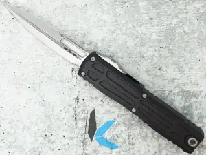 Microtech 1120EX-10S Ultratech EX-ZBP Bayonet Signature Series Stonewash Std