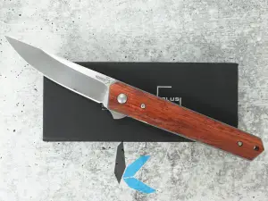 Used Boker 01BO275 Kwaiken VG-10 Wooden Mirror with Box