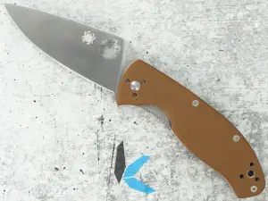 Used Spyderco Tenacious G-10 with 8Cr13MoV Blade no Box