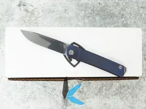 Used Medford MKT-5301 Gentleman Jack Slip Joint, Blue, S35VN Blade Steel with Box